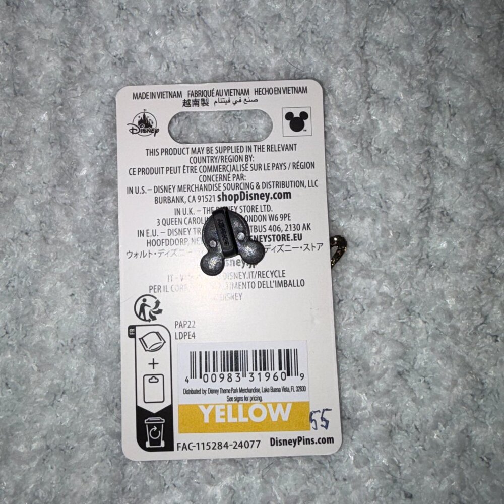 Disney Parks Simba & Timon Lion King Pin On Card - Picture 4 of 4